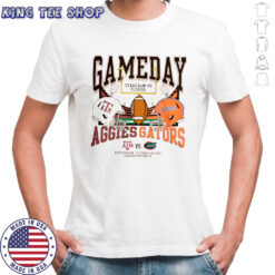 Florida Gators vs Texas A&M Aggies 2025 Football Match Game Day Shirt