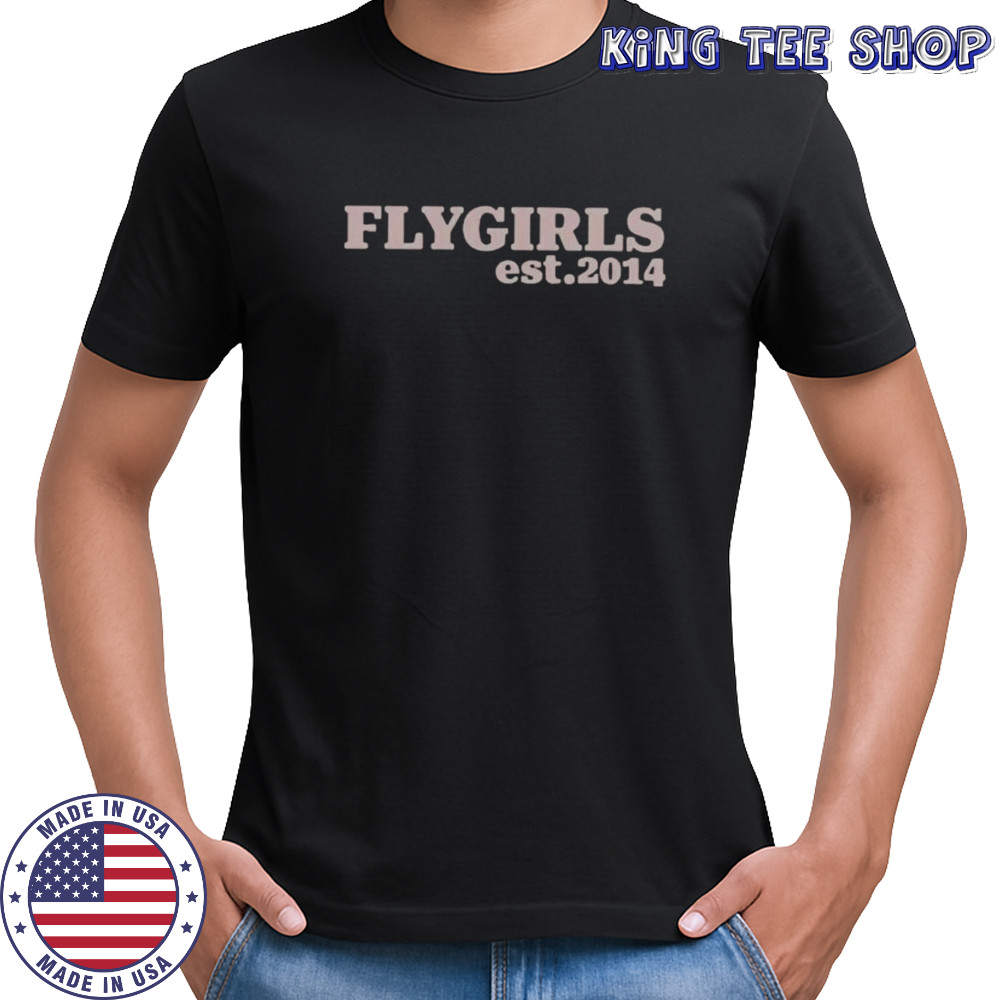 Flygirls Est 2014 Flygirls Stamp T-Shirt