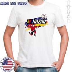Frank Nazar 91 Chicago Hockey Graphic shirt