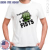 Frankenstein Fists shirt