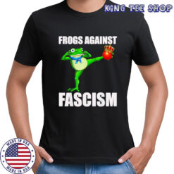 Frogs Against Fascism No Kings in Portland Frog Protest shirt