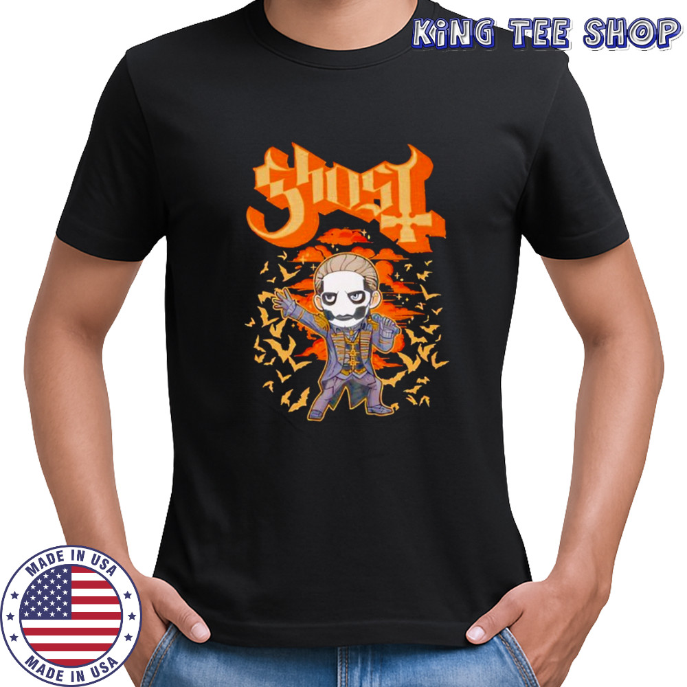 Ghost Band Orange Bat shirt