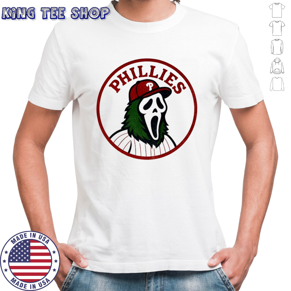 Ghostface Philadelphia Phillies MLB Baseball 2025 shirt