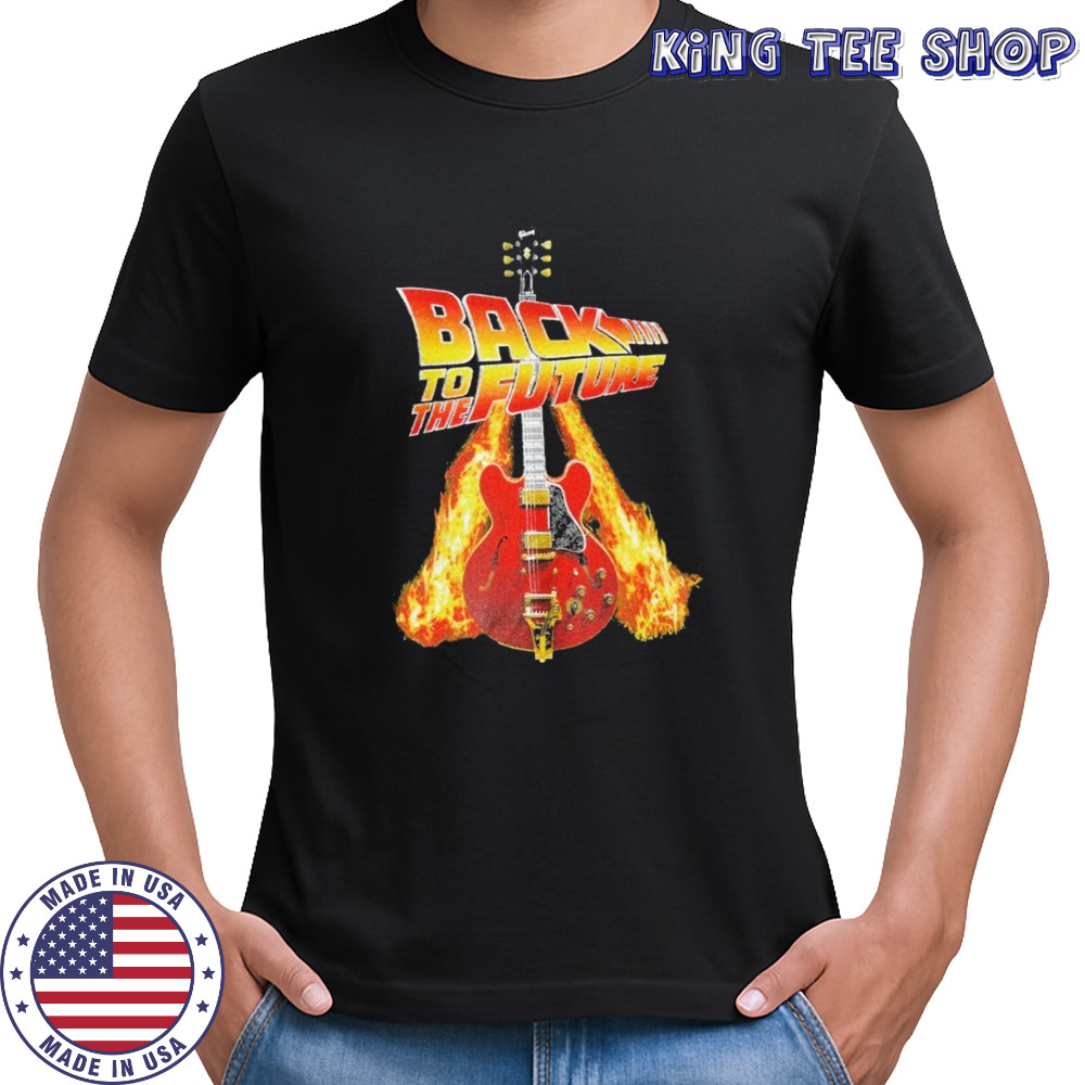 Gibson Back To The Future Guitar T-shirt