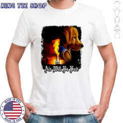 Golden Retriever oil rig air will be bud shirt