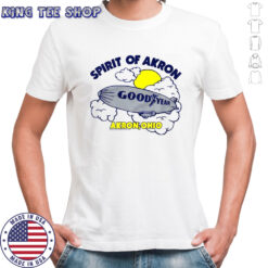 Goodyear spirit of akron ohio blimp shirt