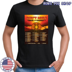 Gov’t Mule The Back In The Saddle Tour 2025 Dates T-shirt