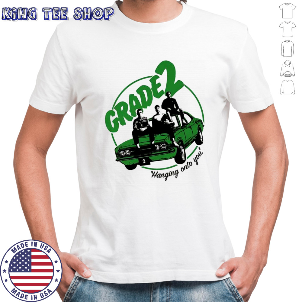 Grade 2 Hanging onto you band members poster shirt
