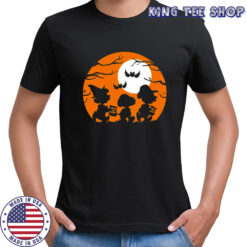 Great Pumpkin Charlie Brown Peanuts Trick Or Treat Silhouettes shirt