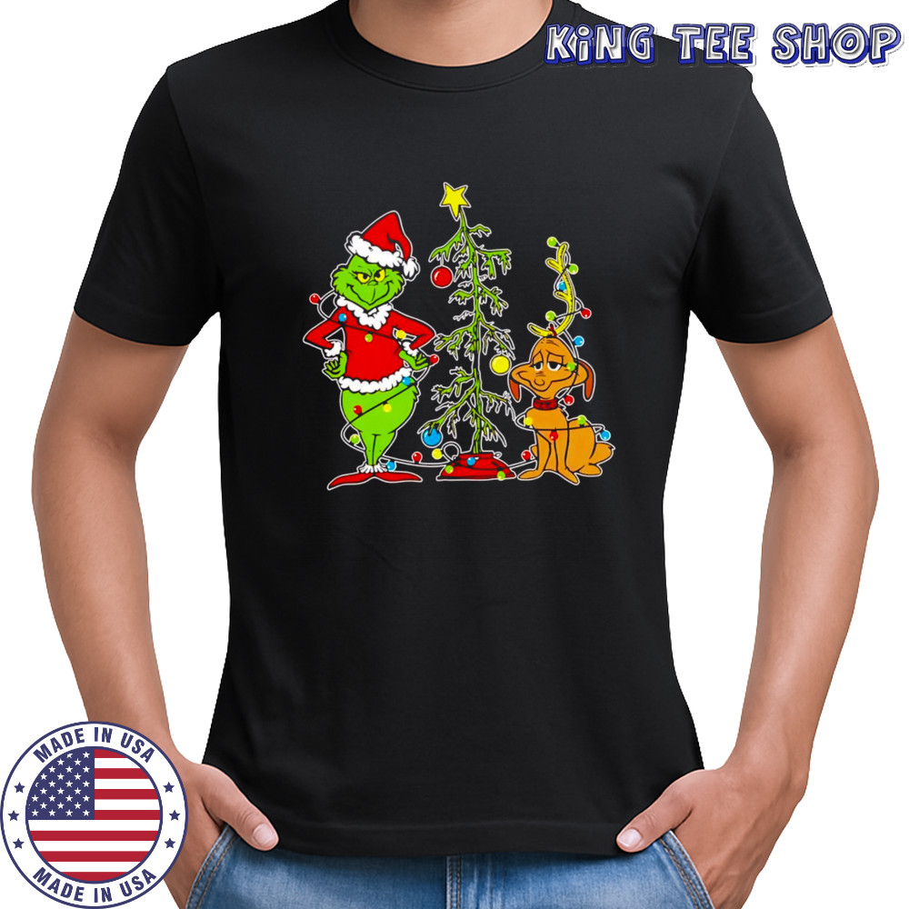 Grinch Dog Max Light Christmas 2025 shirt