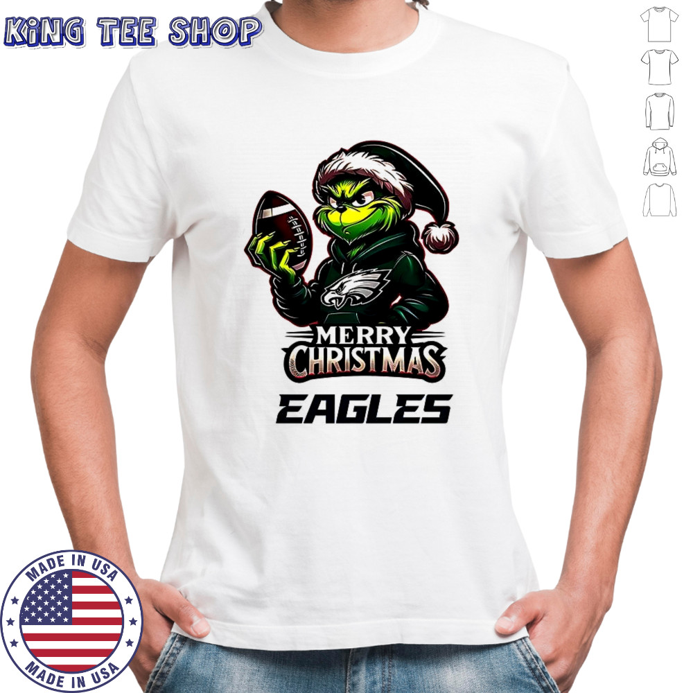 Grinch Merry Grinchmas Philadelphia Eagles shirt