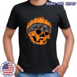Halloween Pumpkin Homie skull shirt