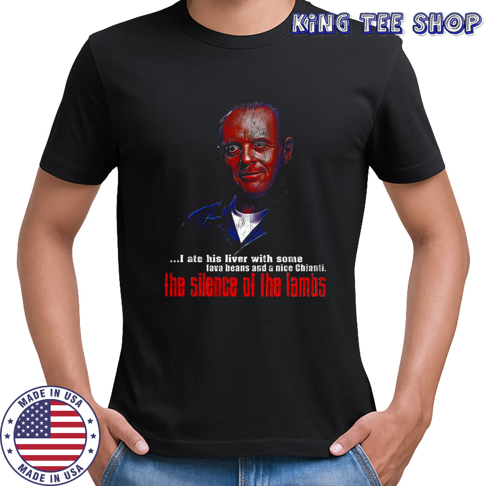 Hannibal Lecter Silence of the lambs villain character vintage Halloween shirt