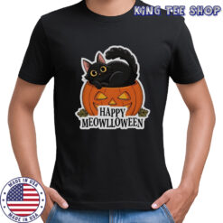 Happy Meowlloween Halloween Cat T-Shirt