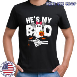 He’s My Boo Matching Halloween Couples She’s My Boo shirt