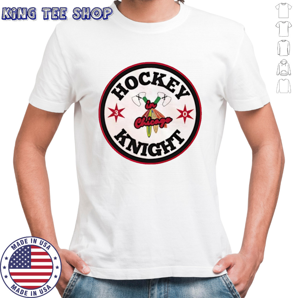 Hockey Night in Chicago logo shirt