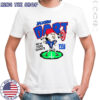 Homage Jaxson Dart Ash New York Giants Caricature T-Shirt