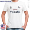 Houston Texans girls I am who I am your approval in’t needed Double-Sided shirt