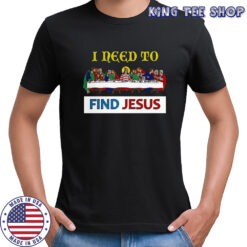 I need to find Jesus Where’s Wall Last Supper parody Christmas shirt