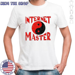 Internet master yin and yang symbol shirt