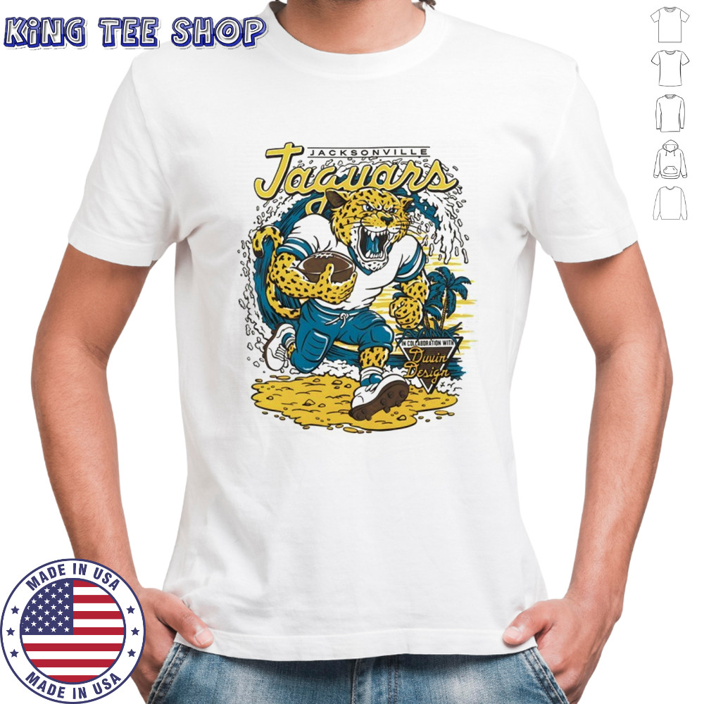 Jacksonville Jaguars Duvin Designs Football NFL Shirt