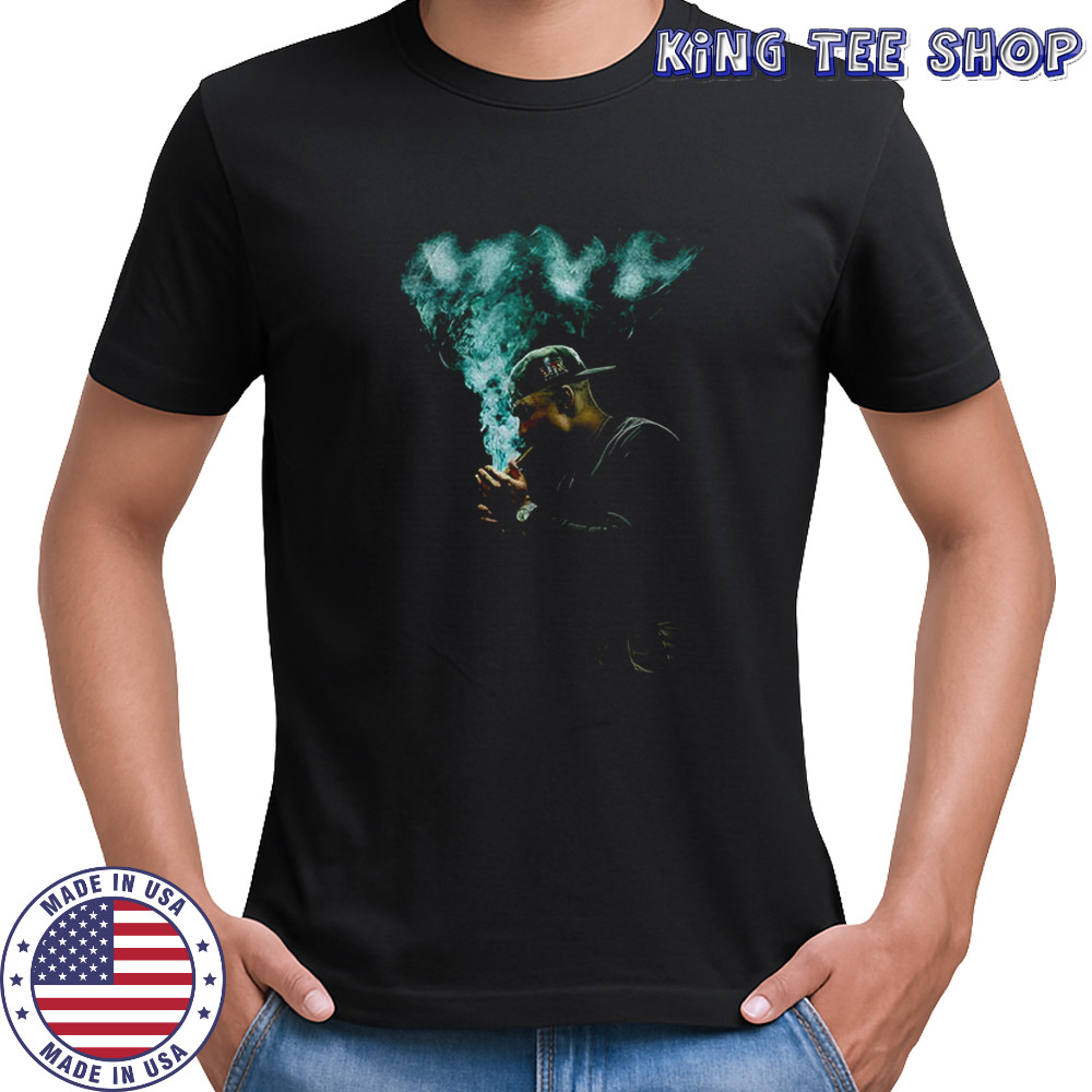 Jalen Hurts smoking Philadelphia Eagles NFL Football shirt