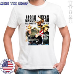 Jason Aldean Full Throttle Tour 2025 shirt