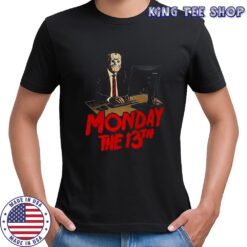 Jason Voorhees office staff Monday 13th Halloween shirt