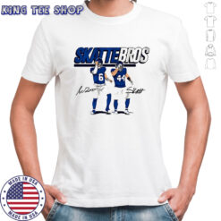 Jaxson Dart and Cam Skattebo Skattebros signature shirt