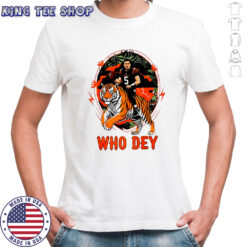 Joe Flacco Cincinnati Bengals Flacco in the Jungle who Dey shirt