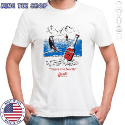 Johnny Taste The North Canada Juice Fishing T-shirt