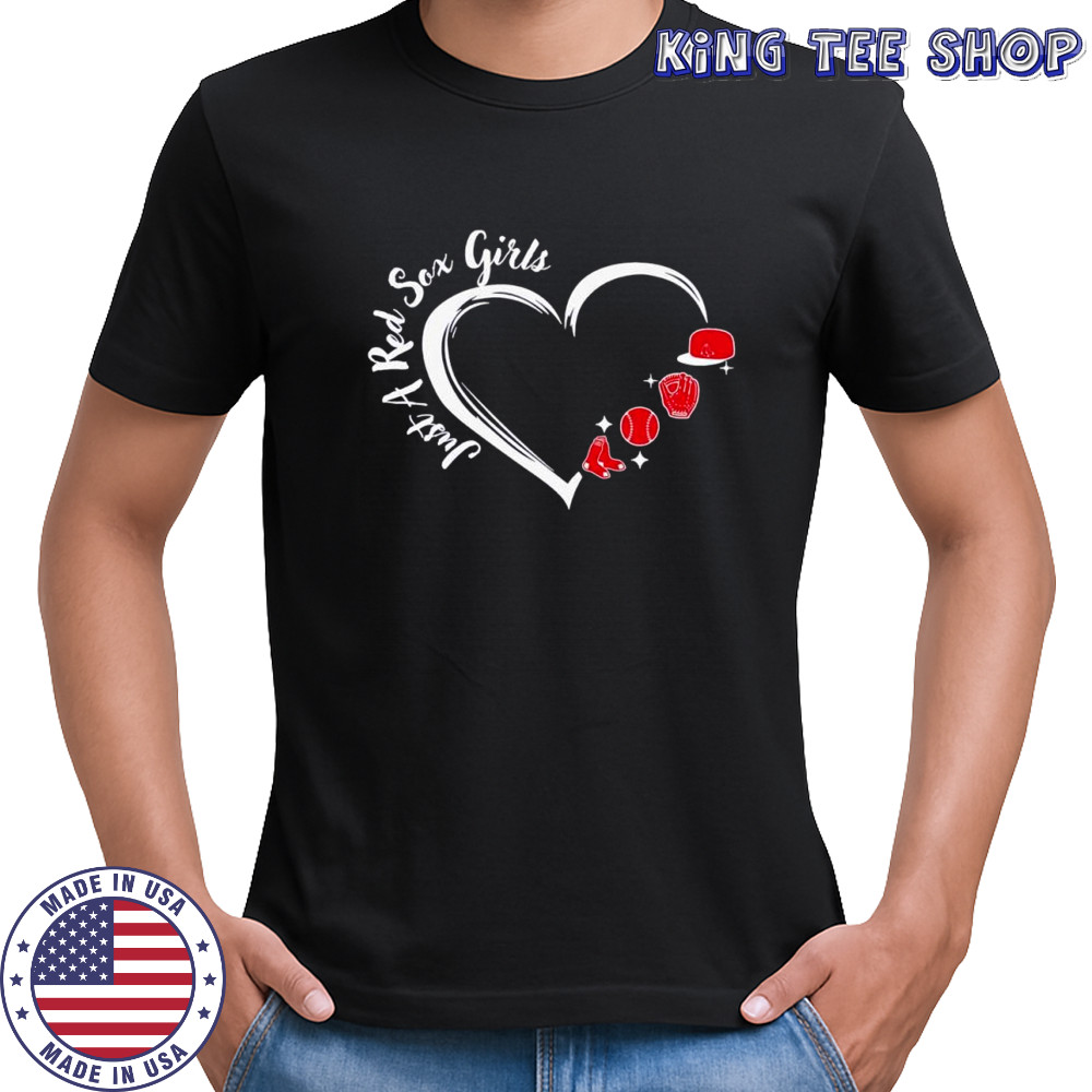 Just A Red Sox Girls Boston Red Sox cap shirt
