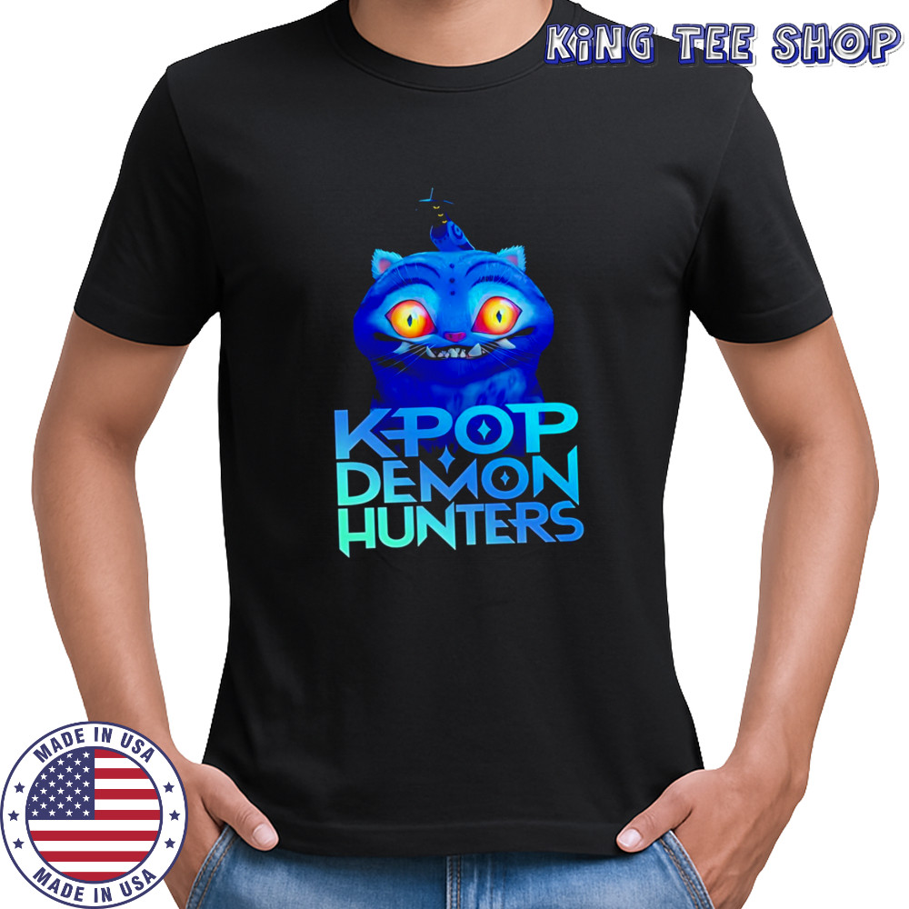 KPop Demon Hunters Derpy Tiger and Sussie Magpie Logo shirt