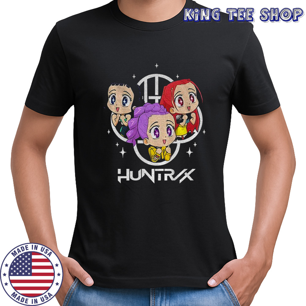 Kpop Demon Hunters Huntrix Kpop cartoon shirt