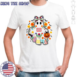 Lace Ghost Mexican Halloween Ghost Cute Spooky Ghost shirt