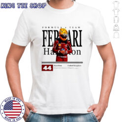 Lewis Hamilton Ferrari Formula 1 Team United Kingdom 44 shirt