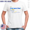 Los Angeles Chargers Dad definition shirt