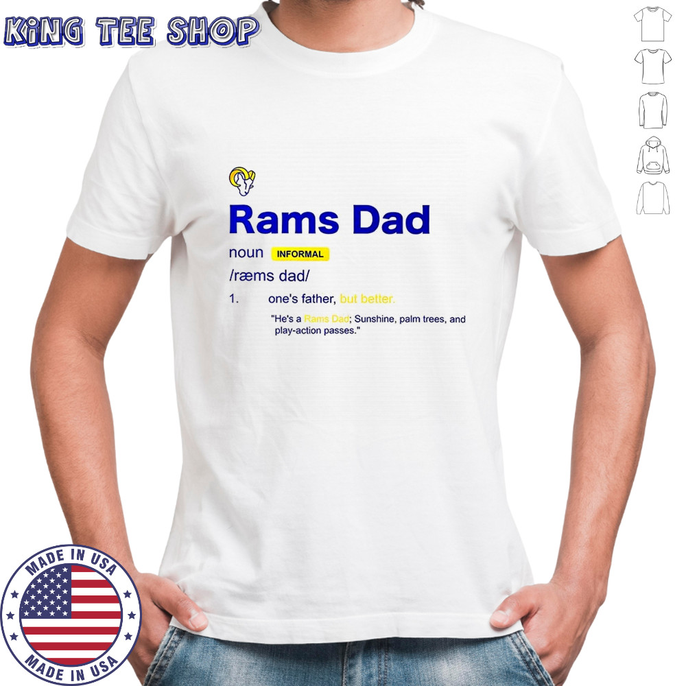 Los Angeles Rams Dad definition shirt