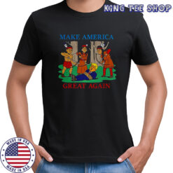 Make America great again native Americans anti Trump meme shirt