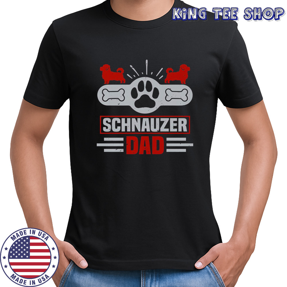 Miniature Schnauzer Dad T-Shirt