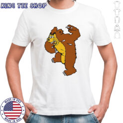 Montana Grizzlies Throwback Monety mascot shirt