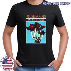 Mushrooms Psychedelic Fungi retro shirt
