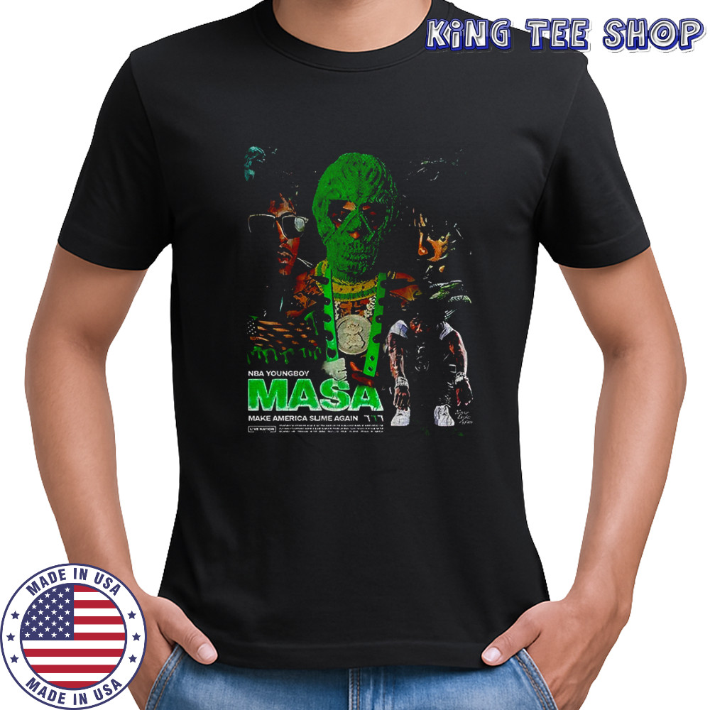 NBA YoungBoy Masa Make America Slime Again 2025 graphic shirt