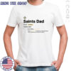 New Orleans Saints Dad definition shirt