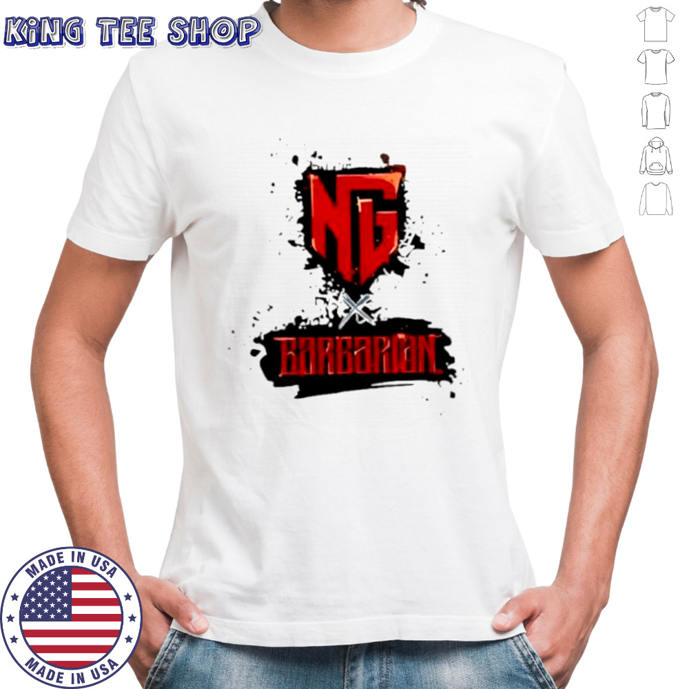 NexGen x Barbarian logo shirt