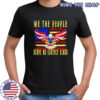 No Kings in America We The People Serve no Earthly Kings shirt
