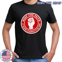 Nottingham forest keep the faith shirt