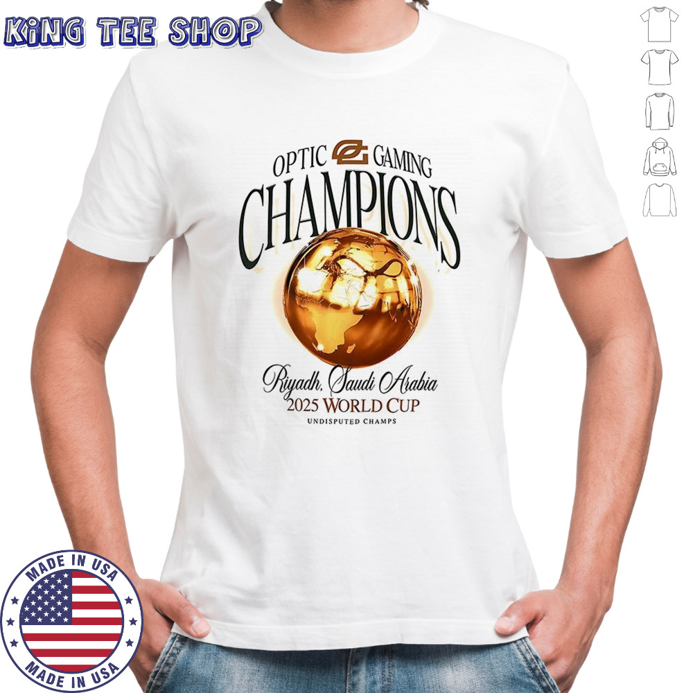 OpTic Gaming EWC Champions 2025 shirt
