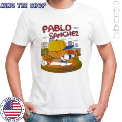 Pablo Sanchez 2025 baseball cartoon T-shirts