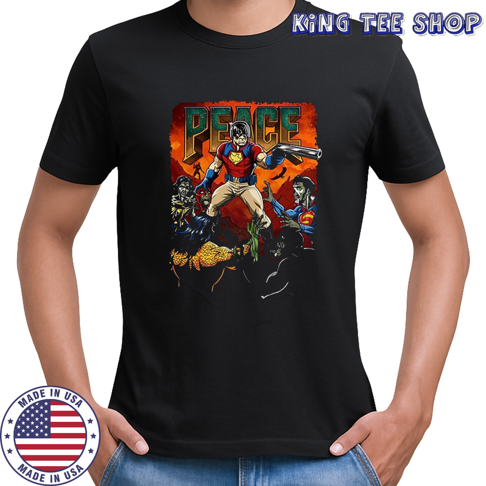 Peacemaker prevent Zombie Peace On Snyderverse DC Comics shirt